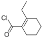 1-Cyclohexene-1-carbonyl chloride, 2-ethyl- (9CI) 结构式
