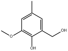 2-(hydroxyMethyl)-6-Methoxy-4-Methylphenol 结构式