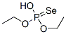 Selenophosphoric acid O,O-diethyl ester 结构式