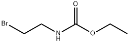 (2-溴乙基)氨基甲酸乙酯 结构式