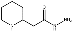 2-Piperidineacetic  acid,  hydrazide 结构式