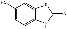 2-巯基-6-羟基苯并噻唑 结构式