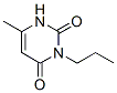 6-Methyl-3-propyluracil 结构式