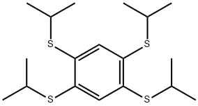1,2,4,5-四异丙基硫苯 结构式