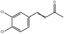 4-(3,4-二氯苯基)-3-丁烯-2-酮 结构式