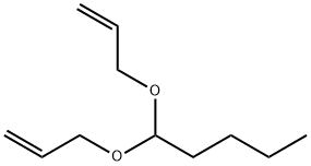 1,1-bis(allyloxy)pentane 结构式