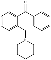 2-(PIPERIDINOMETHYL)BENZOPHENONE 结构式