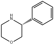 (R)-3-苯基吗啉 结构式