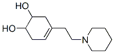 4-Cyclohexene-1,2-diol, 4-[2-(1-piperidinyl)ethyl]- (9CI) 结构式