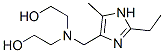 Ethanol, 2,2-[[(2-ethyl-5-methyl-1H-imidazol-4-yl)methyl]imino]bis- (9CI) 结构式