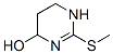 4-Pyrimidinol, 1,4,5,6-tetrahydro-2-(methylthio)- (9CI) 结构式