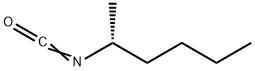 (R)-(-)-2-己基异氰酸酯 结构式