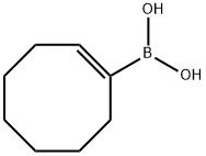 Boronic acid, B-1-cycloocten-1-yl- 结构式