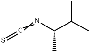 (S)-(+)-3-甲基-2-丁基异硫氰酸酯 结构式