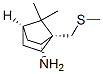 Bicyclo[2.2.1]heptan-2-amine, 7,7-dimethyl-1-[(methylthio)methyl]-, (1S,2R,4R)- (9CI) 结构式