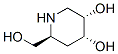 3,4-Piperidinediol,6-(hydroxymethyl)-,(3S,4R,6S)-(9CI) 结构式