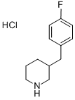 3-(4-Fluorobenzyl)piperidinehydrochloride