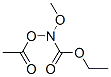 Carbamic  acid,  (acetyloxy)methoxy-,  ethyl  ester  (9CI) 结构式