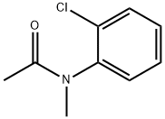 2'-氯-N-甲基乙酰苯胺 结构式