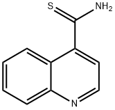 QUINOLINE-4-CARBOTHIOIC ACID AMIDE 结构式