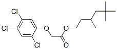 3,5,5-trimethylhexyl 2,4,5-trichlorophenoxyacetate 结构式