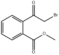 Methyl 2-(2-broMoacetyl)benzoate 结构式