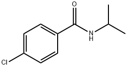 4-氯-N-异丙基苯甲酰胺 结构式