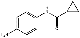 N-(4-氨基苯基)环丙酰胺 结构式