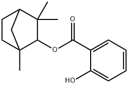 1,3,3-trimethylbicyclo[2.2.1]hept-2-yl salicylate 结构式