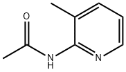 3-甲基-2-乙酰氨基吡啶 结构式