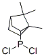 Dichloro[1,7,7-trimethylbicyclo[2.2.1]heptan-2-yl]phosphine 结构式