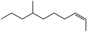(Z)-7-Methyl-2-decene 结构式