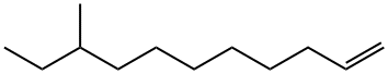 9-Methyl-1-undecene 结构式