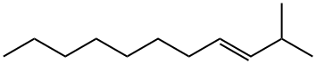 (E)-2-Methyl-3-undecene 结构式