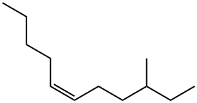 (Z)-9-Methyl-5-undecene 结构式