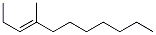 4-Methyl-3-undecene 结构式