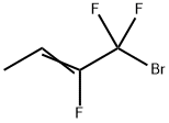 1-Bromo-1,1,2-trifluoro-2-butene 结构式
