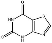 噻唑并[4,5-D]嘧啶-5,7-二醇 结构式