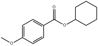 4-Methoxybenzoic acid cyclohexyl ester 结构式