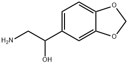 2-氨基-1-苯并[1,3]二氧代-5-乙醇 结构式