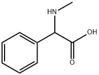 N-ME-DL-PHENYLGLYCINE HYDROCHLORIDE 结构式