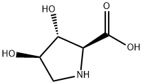 L-Proline, 3,4-dihydroxy-, (3R,4R)- (9CI) 结构式