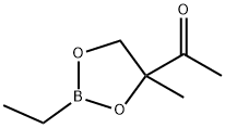 1-(2-Ethyl-4-methyl-1,3,2-dioxaborolan-4-yl)ethanone 结构式