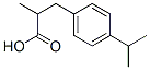 Benzenepropanoic acid, -alpha--methyl-4-(1-methylethyl)-, (+)- (9CI) 结构式