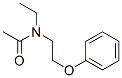 N-Ethyl-N-(2-phenoxyethyl)acetamide 结构式