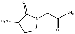 2-Isoxazolidineacetamide, 4-amino-3-oxo- (9CI) 结构式