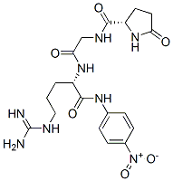 5-oxo-prolyl-glycyl-arginine-4-nitroanilide 结构式