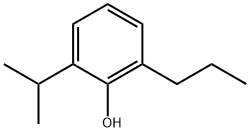 2-异丙基-6-丙基苯酚 结构式