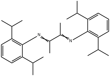 N,N′-双(2,6-二异丙基苯基)-2,3-丁二亚胺 结构式