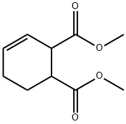 3-Cyclohexene-1,2-dicarboxylic acid dimethyl ester 结构式